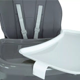 FlexiChair - Gris : Chaise Haute Bébé Évolutive et Pliable