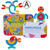 Puzzle en bois - ShapesPuzzle