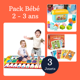 Pack Bébé 2 - 3 ans : 3 Jouets