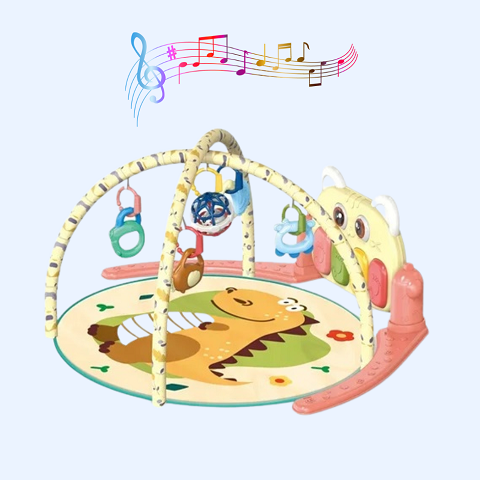 Sensory PlayMat : Tapis d'Éveil Musical avec Piano et Activités Sensorielles