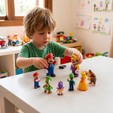 MarioTeam : Pack de 8 Figurines Super Mario et Friends