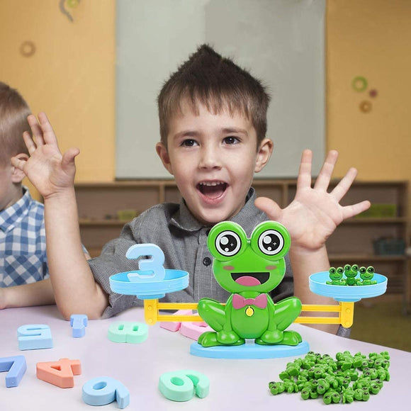 FrogBalance : Balance Pédagogique avec Grenouilles pour Enfants Curieux