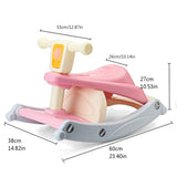 BabyRocker – Chaise Bébé 3 en 1 Berçante, Musicale et Ludique