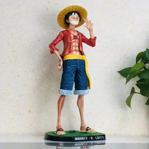 SmilingLuffy : : Figurine Monkey D. Luffy 43cm pour les Fans de One Piece