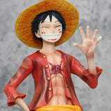 SmilingLuffy : : Figurine Monkey D. Luffy 43cm pour les Fans de One Piece