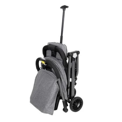 SuitStroller Gris Poussette Valise Ultra Compacte de kidcado