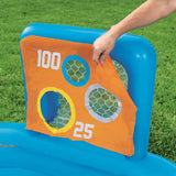 AquaSlide : Piscine Gonflable avec Toboggan pour Enfants