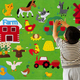 FarmPlayMat : Tapis en Feutrine Montessori