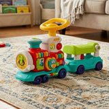 TrainWalker : Trotteur Évolutif et Train d'Éveil Interactif Bébé