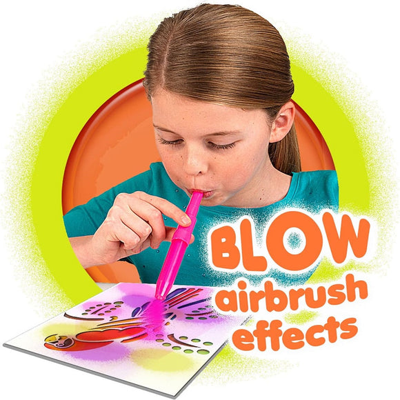 BlowPens : Kit d'aérographe pour enfants