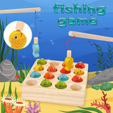 Kit Motricité Fine : GeometricShape + FishingGame + PearlMemory 2 in 1 - Kidcado magasin de jeu et jouet Maroc