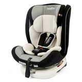 360°CarSeat Gris : Siège Auto Pivotant 360° Isofix