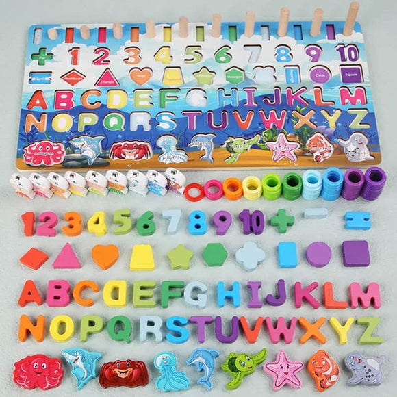 7 in 1 Ocean Board - Planche Logarithmique - Kidcado magasin de jeu et jouet Maroc