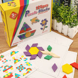 WoodenPuzzle 125 Pièces - Kidcado magasin de jeu et jouet Maroc