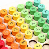 Table De Multiplication En Bois 9x9 - Kidcado magasin de jeu et jouet Maroc