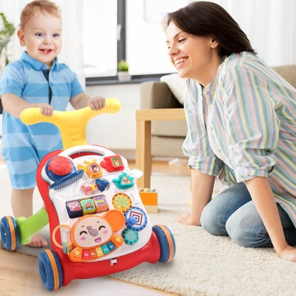 MusicalStroller : Trotteur et Table d'activité 4 in 1 - Kidcado magasin de jeu et jouet Maroc